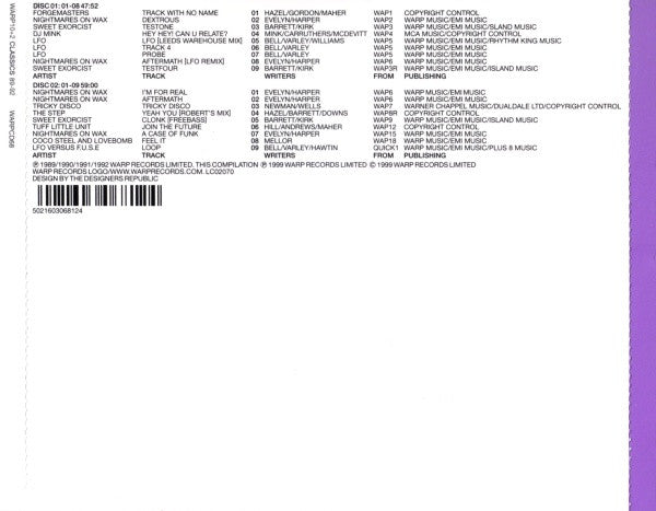 Various : Warp10+2 Classics 89-92 (2xCD, Comp)