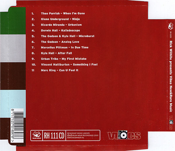 Rick Wilhite : Vibes - New &amp; Rare Music (CD, Comp)