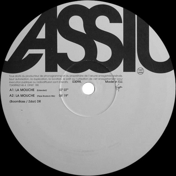 Cassius : La Mouche (12&quot;, RP)