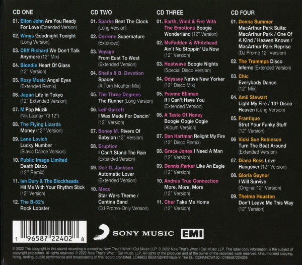 Various : Now That&#39;s What I Call 12&quot; 70s (4xCD, Comp)