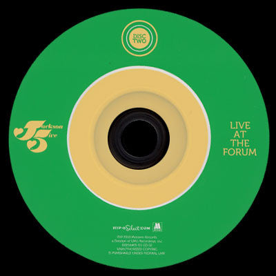 Jackson 5ive* : Live At The Forum (2xCD, Album, Ltd)