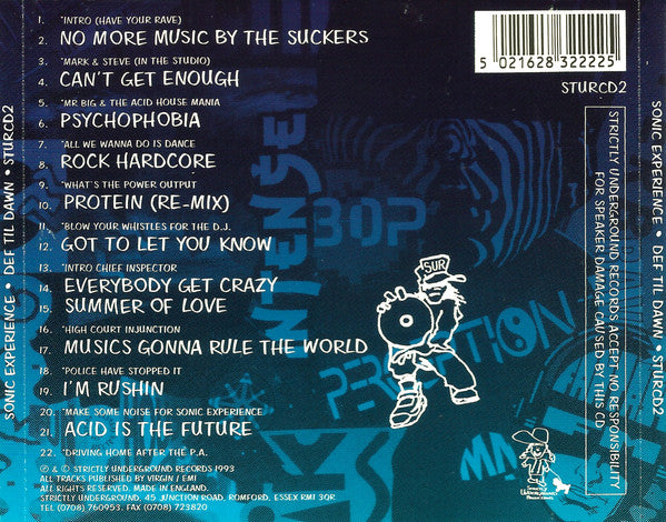 Sonic Experience : Def Til Dawn "The True Rave Scene!" (CD, Album)