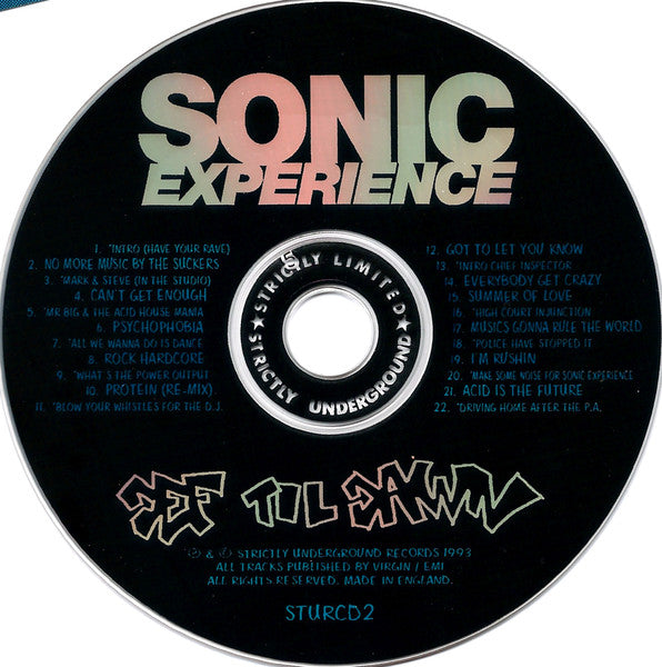 Sonic Experience : Def Til Dawn "The True Rave Scene!" (CD, Album)