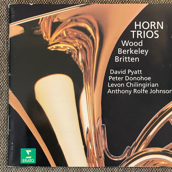 David Pyatt, Peter Donohoe, Levon Chilingirian : Horn Trios (CD, Album)