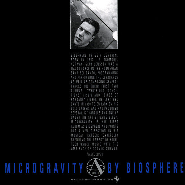 Biosphere : Microgravity (CD, Album)