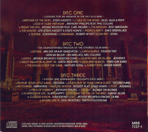 Various : The Krautrock &amp; Progressive Box Set (6xCD, Comp, Dlx, Ltd, RE + Box)