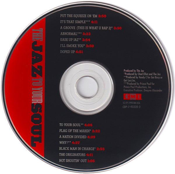 The Jaz : To Your Soul (CD, Album)
