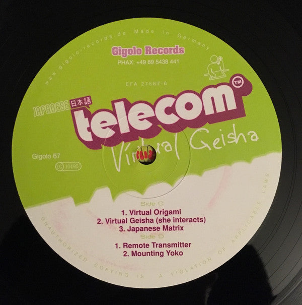 Japanese Telecom : Virtual Geisha (2x12&quot;, Album)