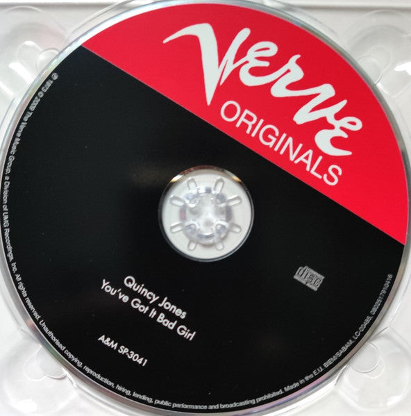 Quincy Jones : You've Got It Bad Girl (CD, Album, RE, RM)