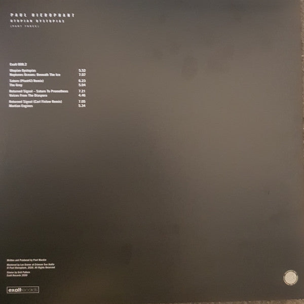 Paul Hierophant : Utopian Dystopias (Part Three) (2x12", Ltd, Pin)