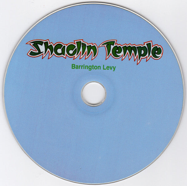 Barrington Levy : Shaolin Temple (CD, Album, RE)