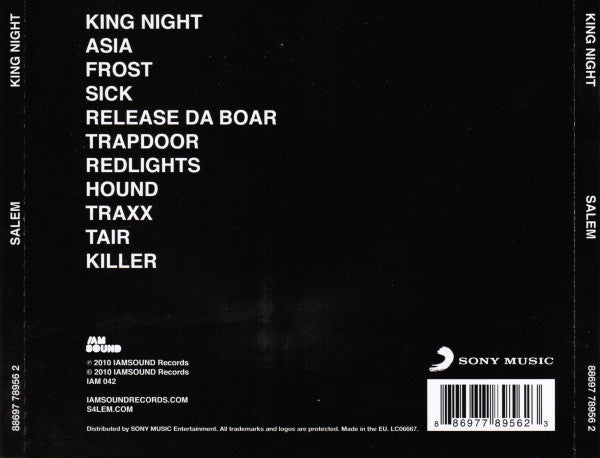 SALEM (6) : King Night (CD, Album)
