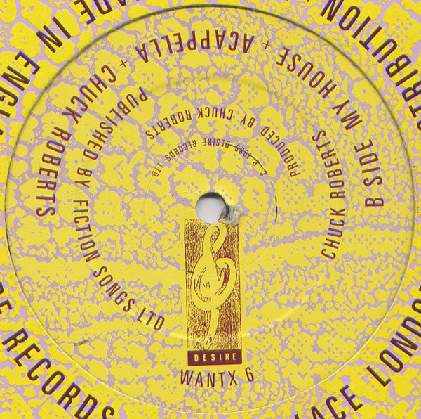 Fingers Inc* Featuring Chuck Roberts : Can You Feel It (12")