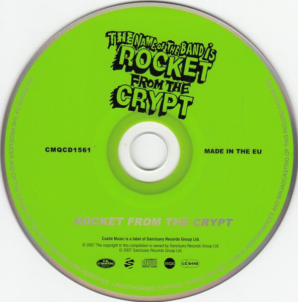 Rocket From The Crypt : The Name Of The Band Is Rocket From The Crypt (CD, Comp)