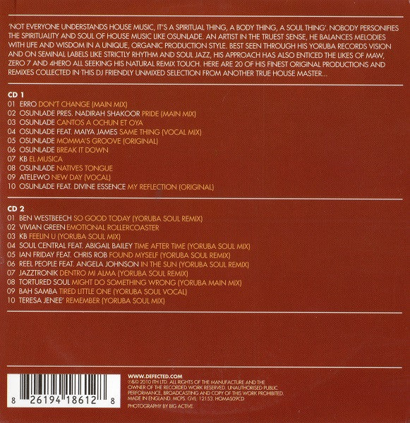 Osunlade : House Masters (2xCD, Comp)