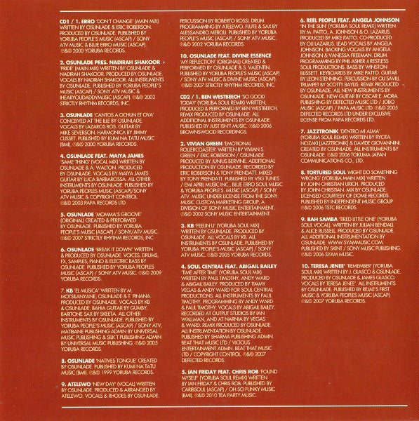 Osunlade : House Masters (2xCD, Comp)