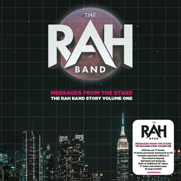 RAH Band : Messages From The Stars (The RAH Band Story Volume One) (CD, Album, RE + CD, Album, RE + CD, Album, RE + CD)