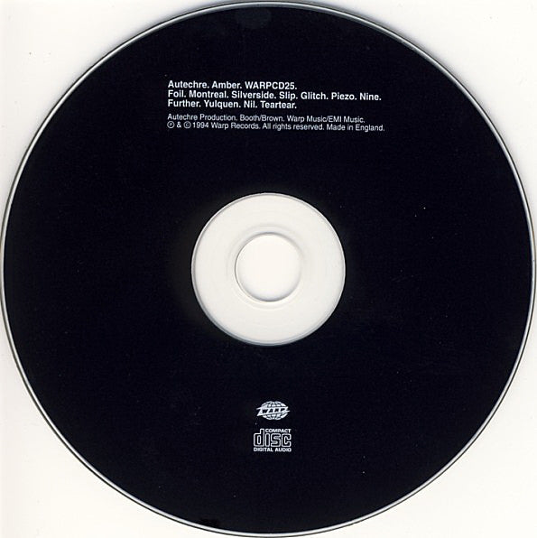 Autechre : Amber (CD, Album)
