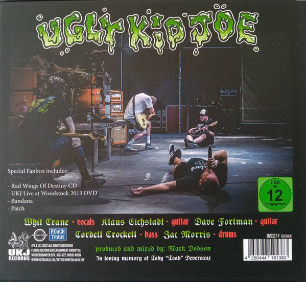 Ugly Kid Joe : Rad Wings Of Destiny (CD, Album, Dig + DVD-V + Box, Dlx)
