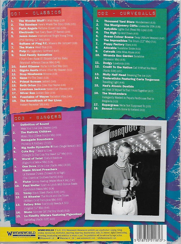 Gary Crowley : Gary Crowley's Indie 90s Playback (Classics, Curveballs And Bangers) (3xCD, Comp)