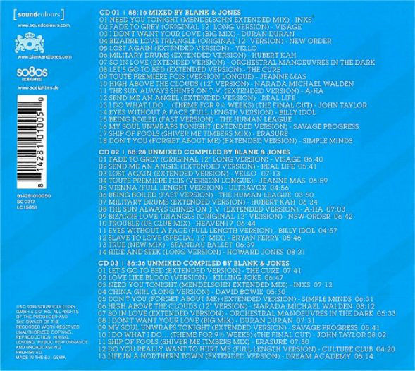 Blank &amp; Jones : So80s (Soeighties) 3 (CD, Mixed + 2xCD, Comp)
