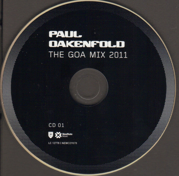 Paul Oakenfold : The Goa Mix 2011 (2xCD, Comp, Mixed, Sli)