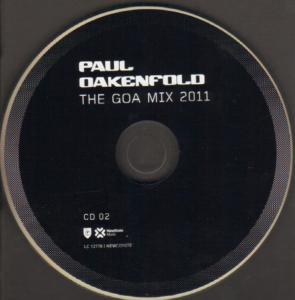 Paul Oakenfold : The Goa Mix 2011 (2xCD, Comp, Mixed, Sli)