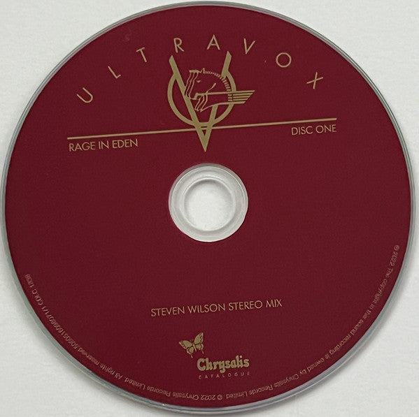 Ultravox : Rage In Eden [Steven Wilson Stereo Mix] (CD, Album, RE + CD + RSD, Ltd, Dig)