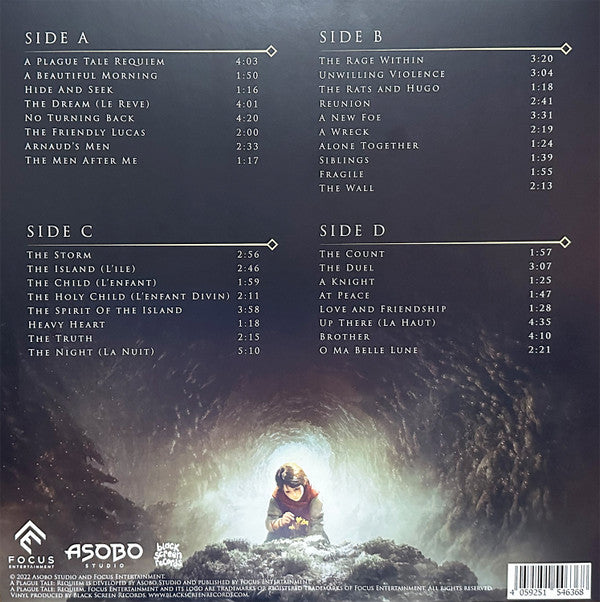 Olivier Deriviere : A Plague Tale: Requiem (2xLP, Ltd, Gol)