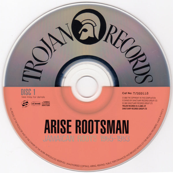 Various : Arise Rootsman - Jamaican Roots 1965-1983 (2xCD, Comp, Spl)