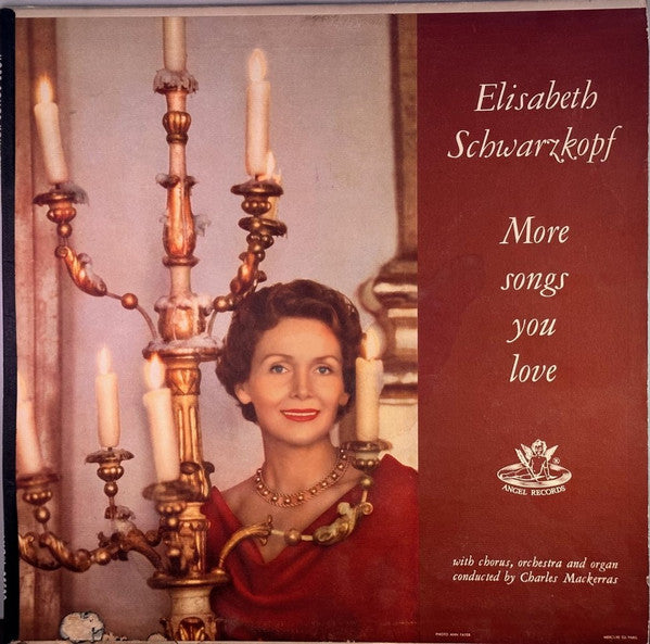 Elisabeth Schwarzkopf, Charles Mackerras* : More Songs You Love (LP, Mono, RE, Blu)