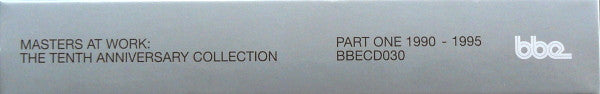 Masters At Work : The Tenth Anniversary Collection - Part One (1990 - 1995) (4xCD, Comp, Dig + Box, RE)