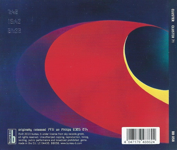 Cluster : Cluster 71 (CD, Album, RE, RM)