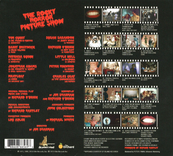 Various : The Rocky Horror Picture Show: Absolute Treasures (The Complete Soundtrack From The Original Movie) (CD, Album, RE)