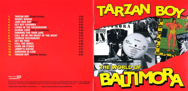 Baltimora : Tarzan Boy - The World Of Baltimora (CD, Comp, RM)