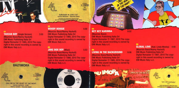 Baltimora : Tarzan Boy - The World Of Baltimora (CD, Comp, RM)