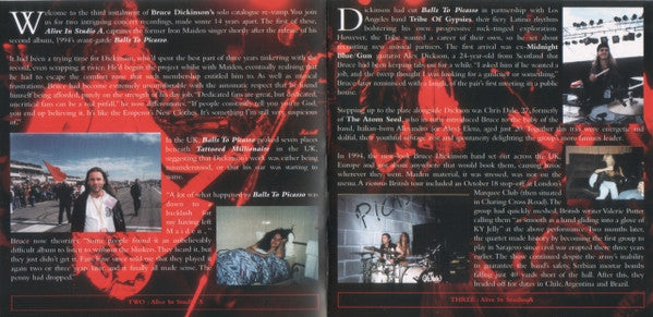 Bruce Dickinson : Alive 3-CD Set (Alive In Studio A / Scream For Me Brazil) (2xCD, Album + CD, Album + Comp)