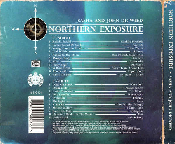 Sasha And John Digweed* : Northern Exposure (2xCD, Mixed)