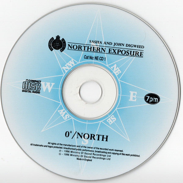 Sasha And John Digweed* : Northern Exposure (2xCD, Mixed)
