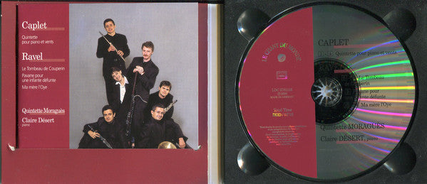 Quintette Moraguès, Claire Désert : Caplet / Ravel (CD, Album)