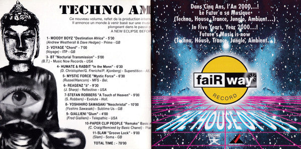 Various : Techno Ambient Vol. 3 (The New Eclipse) (CD, Comp, Mixed)