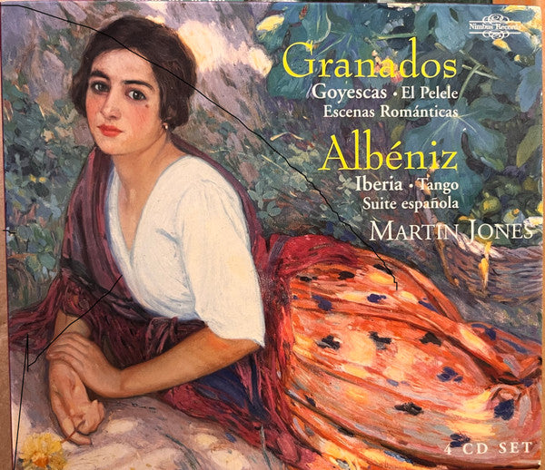 Enrique Granados, Isaac Albéniz, Martin Jones (3) : Spanish Piano Music, Volume I – Granados &amp; Albéniz (4xCD, Comp)