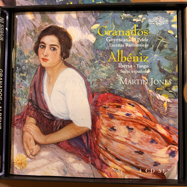 Enrique Granados, Isaac Albéniz, Martin Jones (3) : Spanish Piano Music, Volume I – Granados &amp; Albéniz (4xCD, Comp)