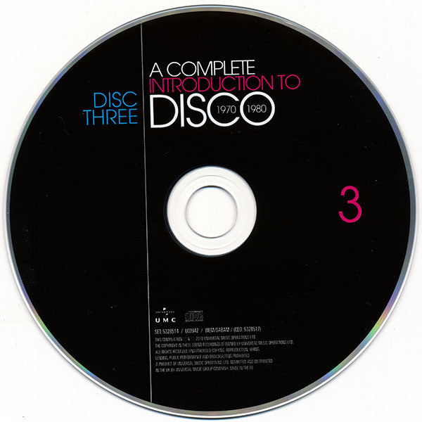 Various : A Complete Introduction To Disco 1970 - 1980 (4xCD, Comp)