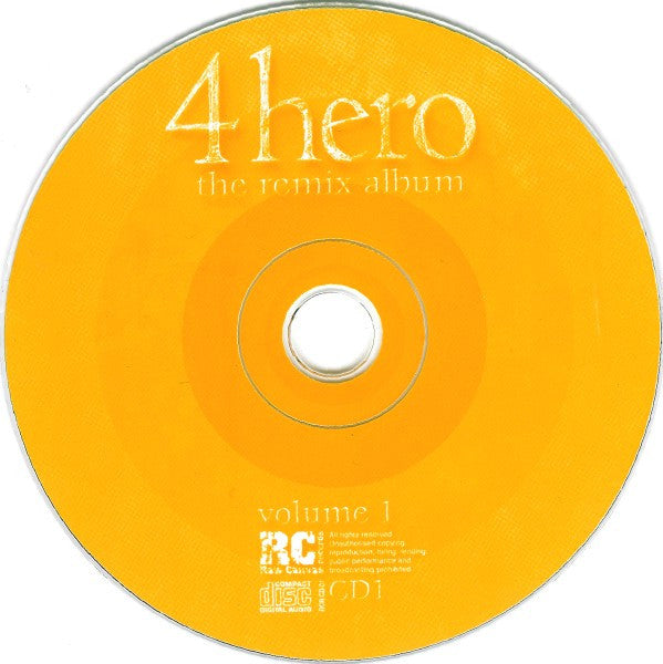 4 Hero : The Remix Album Volume 1 (2xCD, Comp)