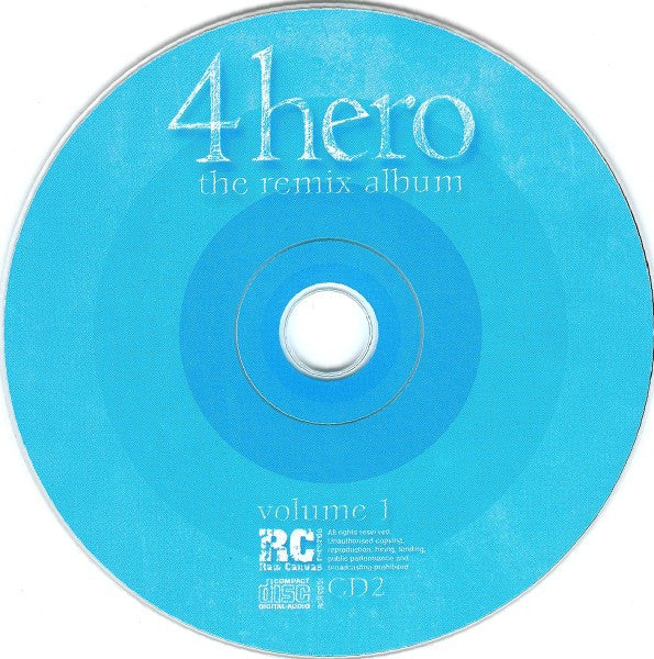 4 Hero : The Remix Album Volume 1 (2xCD, Comp)