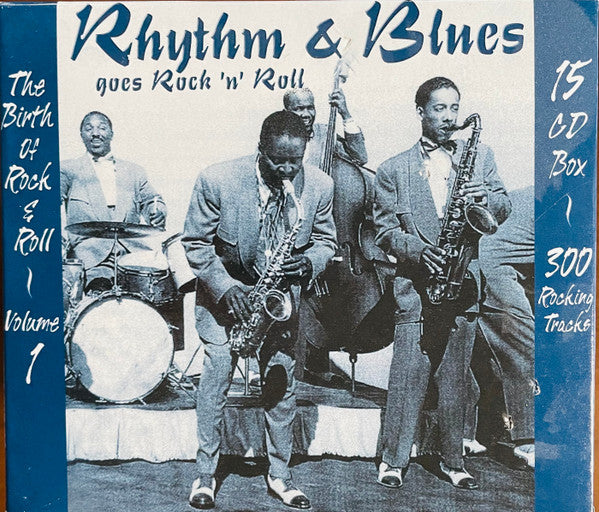 Various : Rhythm &amp; Blues Goes Rock &#39;n&#39; Roll Volume 1 (15xCD, Comp + Box)