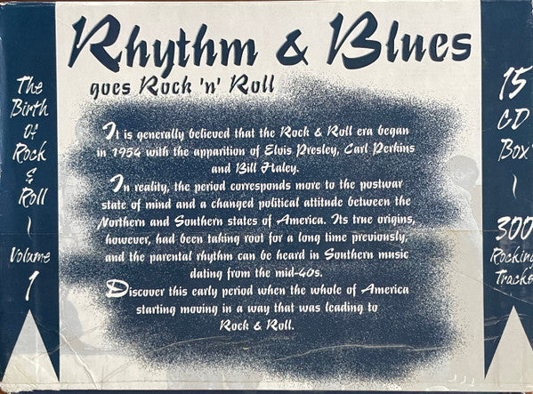 Various : Rhythm &amp; Blues Goes Rock 'n' Roll Volume 1 (15xCD, Comp + Box)
