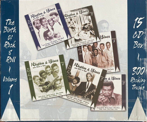 Various : Rhythm &amp; Blues Goes Rock &#39;n&#39; Roll Volume 1 (15xCD, Comp + Box)