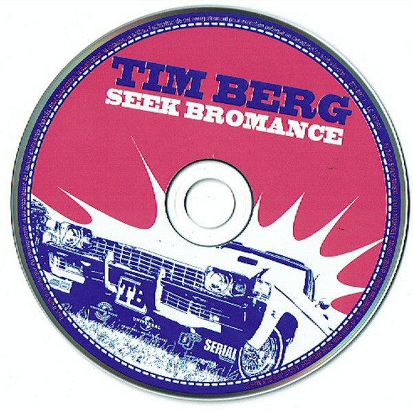 Tim Berg : Seek Bromance (CD, Single, Car)
